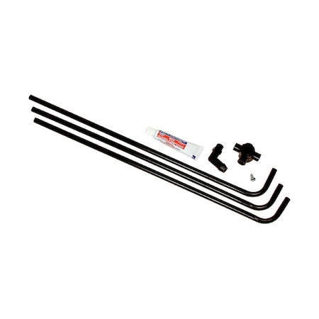 Dial Mfg Dial 3 Way Side Black Plastic Evaporative Cooler Water Hook-Up Kit 4489